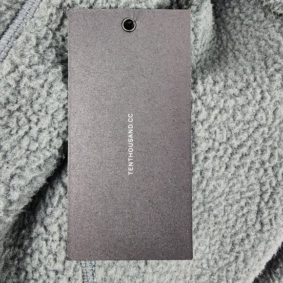 Ten Thousand Jacket Mens XL Gray Green Sherpa Tech Jacket NWT - Picture 7 of 8